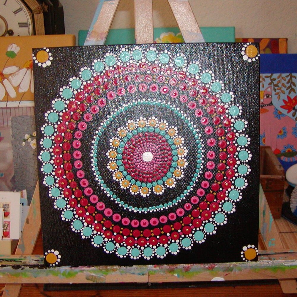 Mandala painting